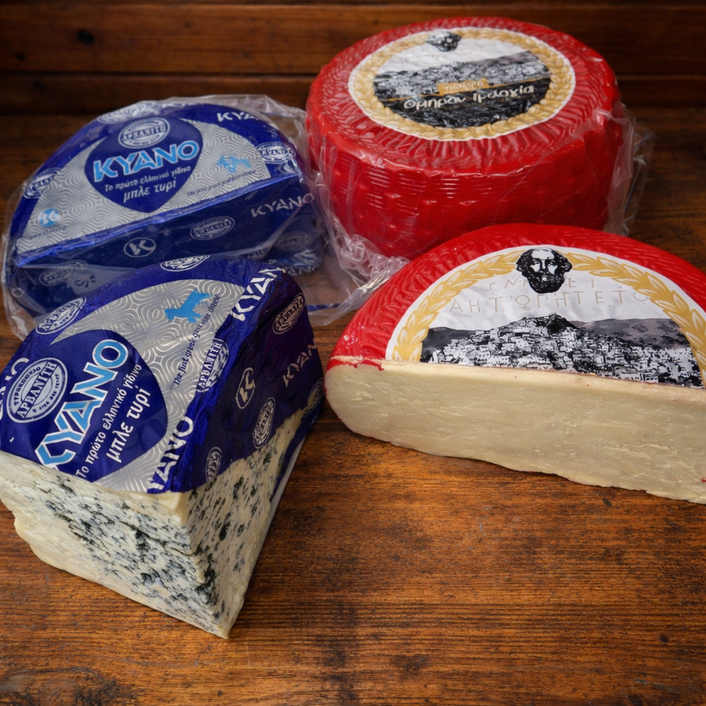 Ελληνικά τυριά και επιλεγμένες ποικιλίες