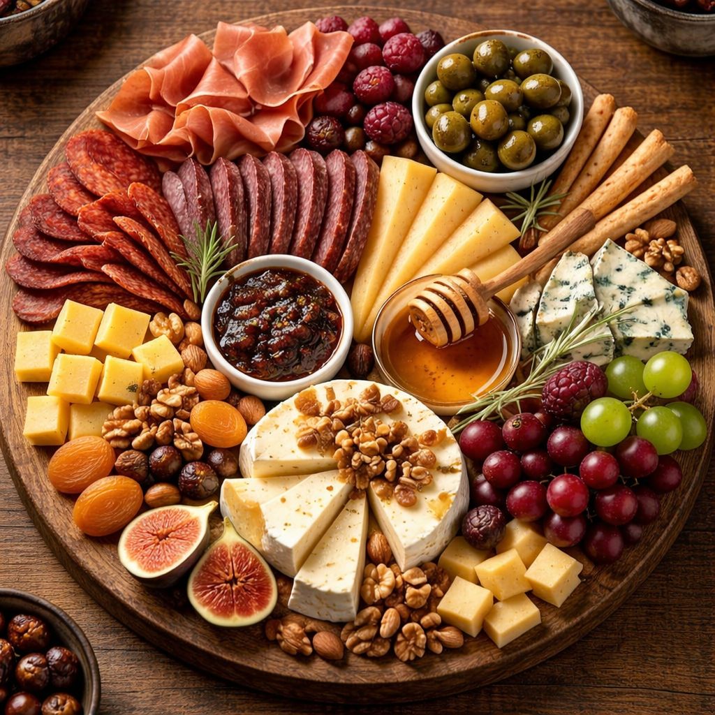 Πλατό τυριών και αλλαντικών